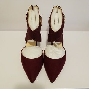 Burgandy dress shoes